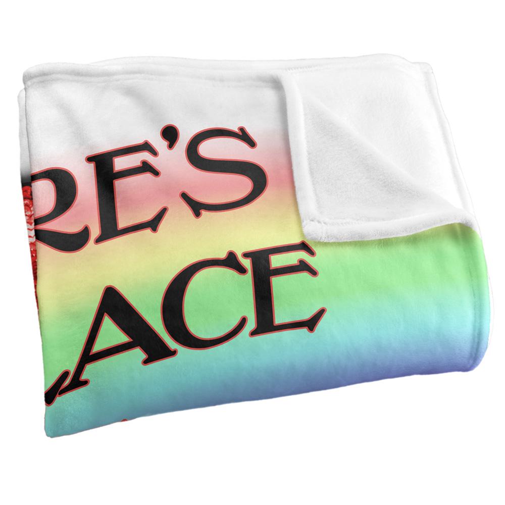 The Wizard Of Oz There's No Place Like Home Rainbow Blanket