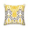 Sandstone Simple Yellow Pillow Geometric Pillow Case Plush Car Living Room Sofa Pillow Nordic