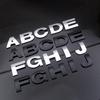 3D Metal English Letter & Number Car Sticker Emblem