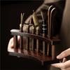 ABBP-Solid Wood Tea Ceremony Six Gentlemen Set Tea Set Accessories Daquan Tea Table Tray Tea Making Tools Tea Scraping Set