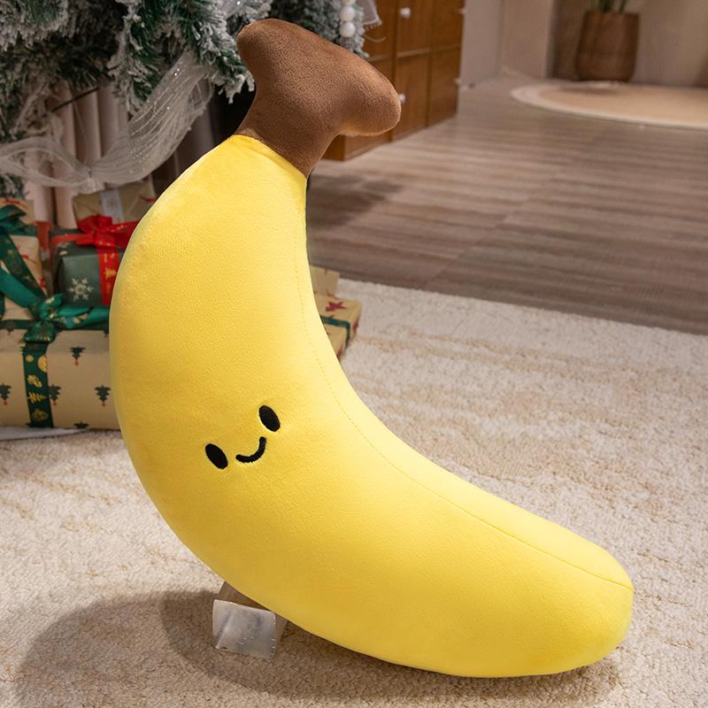 Peluche Frutta Faccina Sorridente Peluche Morbido Banana Pesca Cachi Pera Pomodoro Mela Peluche Carino Piccolo Accessorio Decorazione Casa Regalo