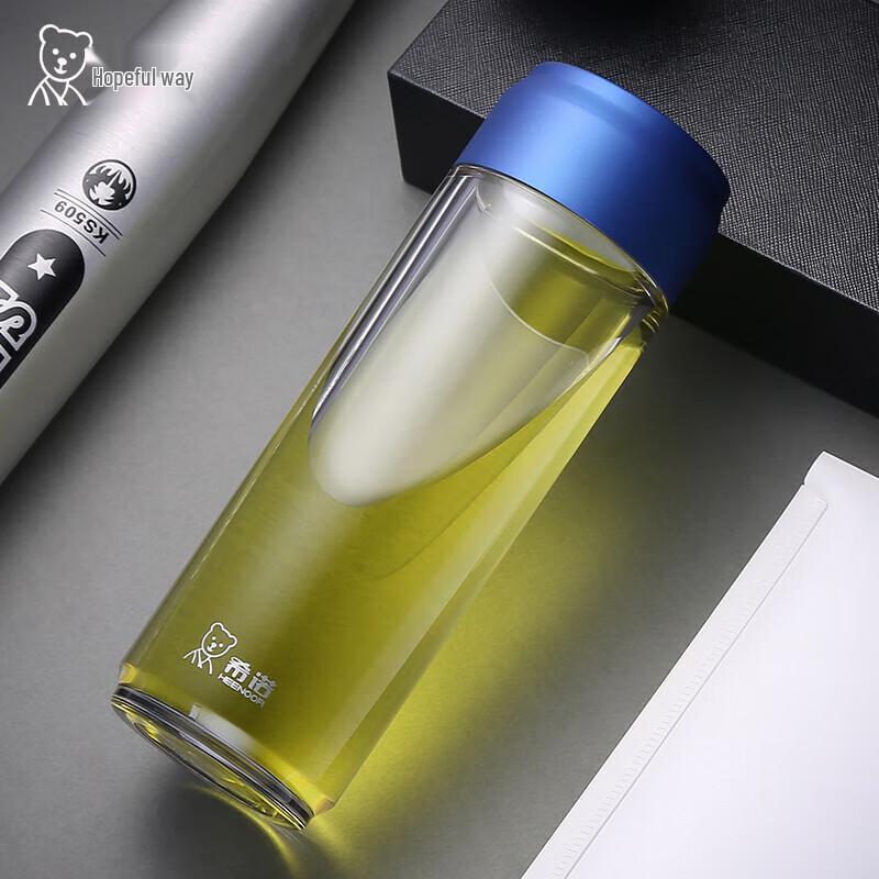 

Heenoor XN-8109 Double-Layer PC Plastic Water Cup 390ml