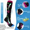 Compression Socks Women Men Knee Stocking 20-30mmHg Edema Diabetes Varicose Veins Nurse Compression Running Cycling Travel Socks
