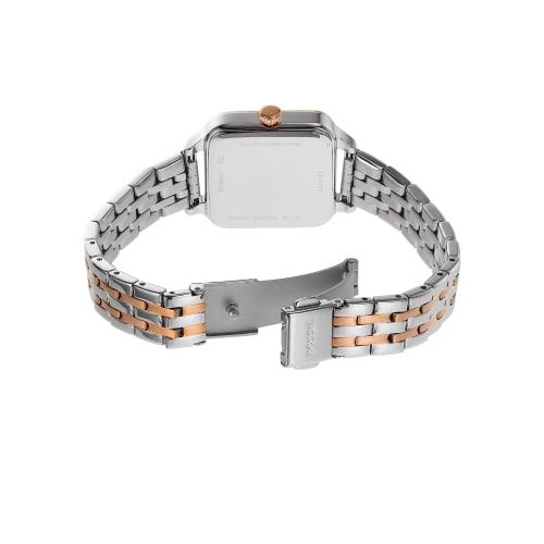 Fossil COLLEEN BQ3907 Women's Watch In Silver and Pink Gold