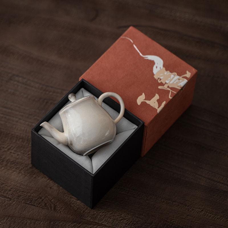Junyue Pot Household Ceramic Tea-making Pot Handheld Single Pot Filter Pot Tea Set Gift Box