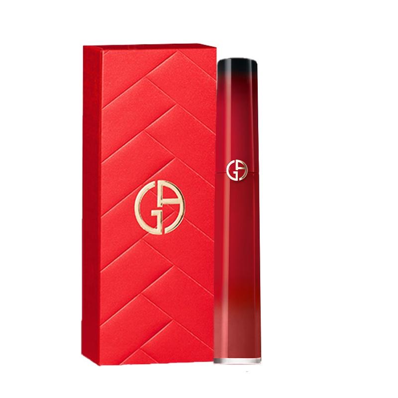 Armani Valentine s Day Limited New Red Tube Lip Glaze Velvet Natural #321CRUSH heart powder