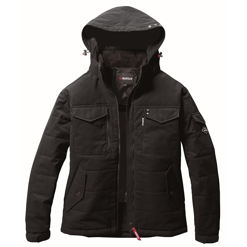 

BURTLE Bartle Cold weather jacket (unisex) For autumn and winter black 5050 35 M