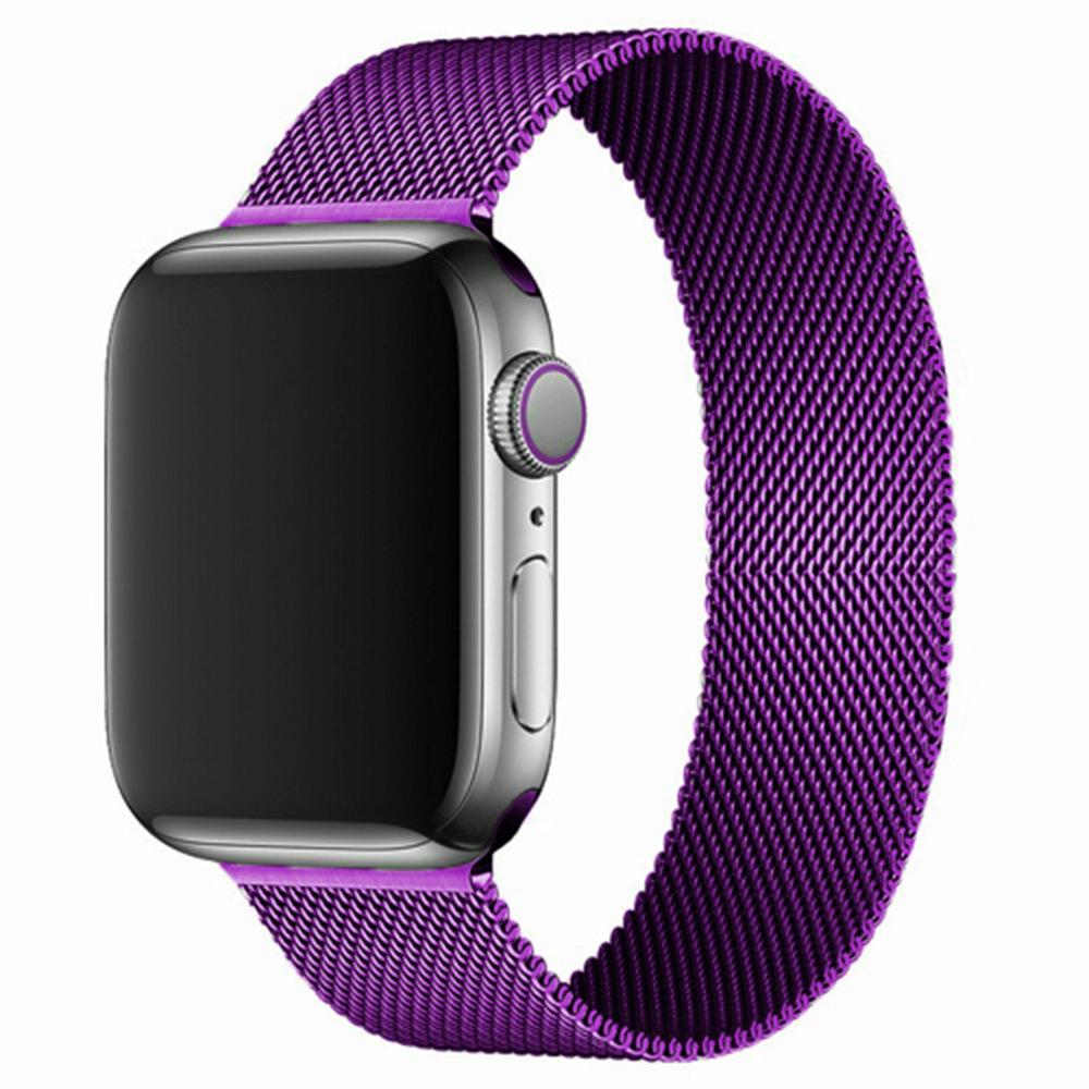 Toepasbare Magnetische Milanese Band voor Apple Watch Series 8/7/6/SE/5/4/3/2 en iWatch