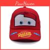 Pattern Children Cars Cotton Baseball Hat With Short Brim Sunblock Summer For