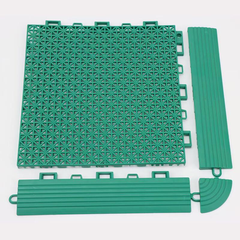 Suspension Interlocking Sports Floor Tile зелёный