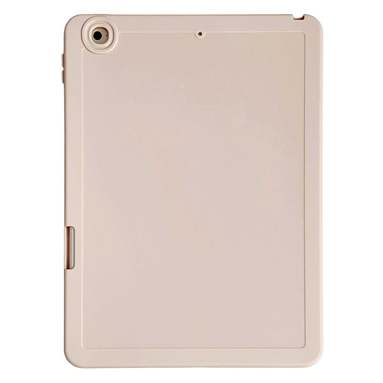 

Чехол для планшета iPad 9,7 дюйма (2018)/(2017)/Противоударный мягкий чехол из ТПУ для /Air 2 с держателем для карандаша Pink