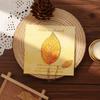 With Metal Chain Pendant Metal Leaf Bookmark Leaf Shape Stationery Supplies Maple Leaf Bookmark Reading Gift