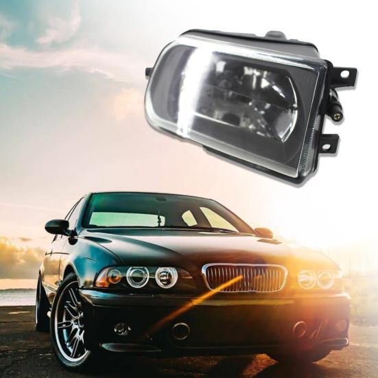 Fog Light Housing Front Bumper ABS Left/Right Headlight Component 63178381977 63178360576 63178381978 for BMW E39 95-98