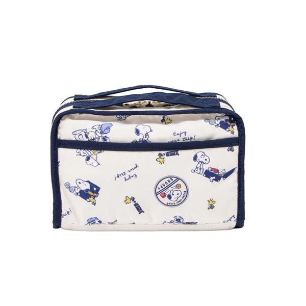 PEANUTS Snoopy Multi-purpose Pouch With Many Compartments (enjoy Your Trip)