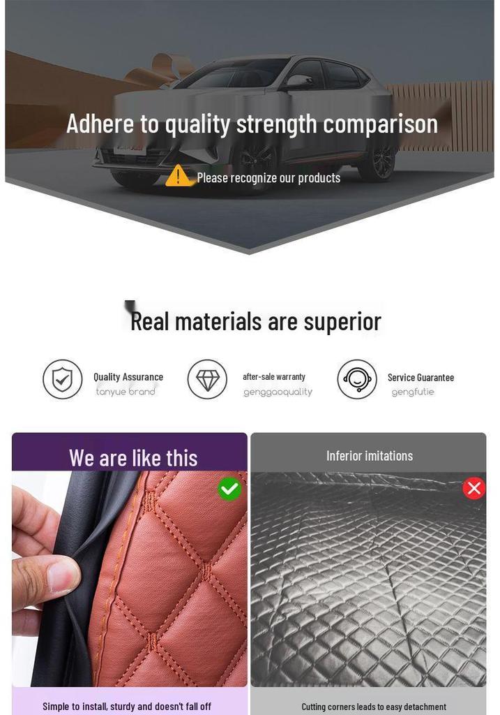 Compatible Trunk Mat for 26 Changan Second-Gen X5Plus Models - Custom Interior Tail Box Mat