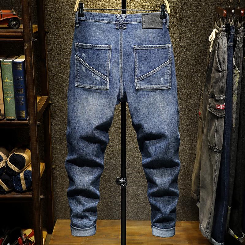 AA Blue Fashion Jeans Pantalones Largos Casuales para Hombres comprar a  buen precio — entrega gratuita, reseñas reales con fotos — Joom