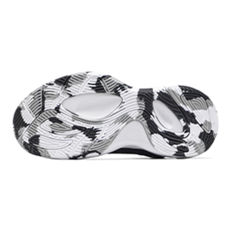 Anta Antiskid Shock Absorbing High Top Sports Casual Shoes Kids Sneakers Black Gray White 312151110R-3