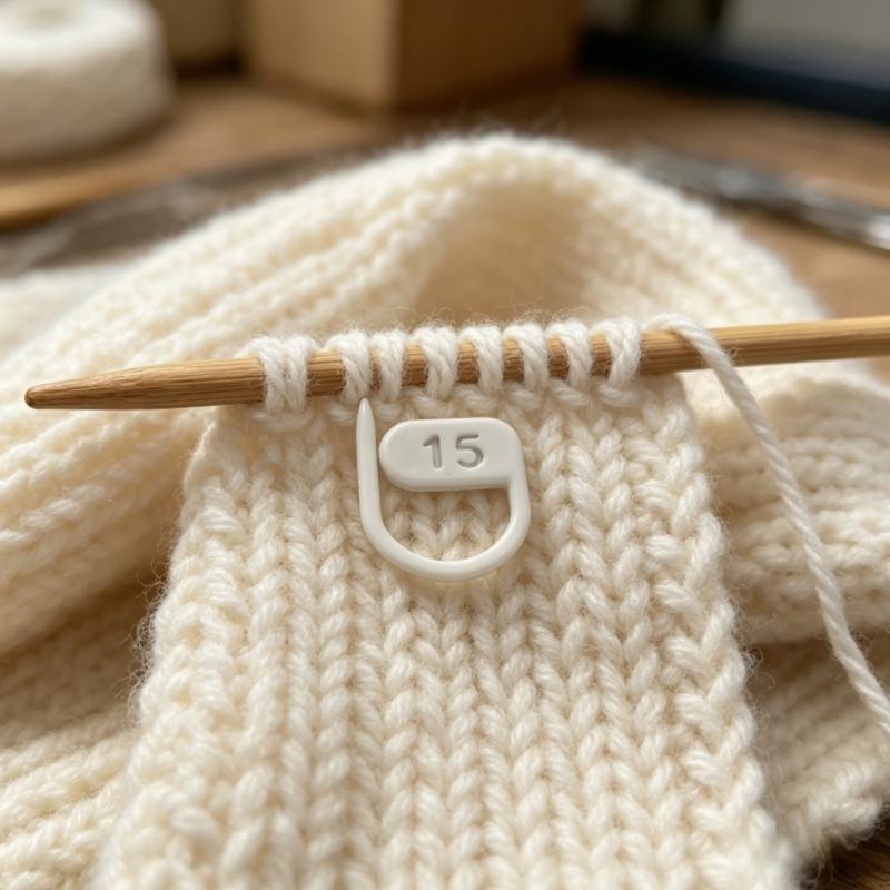 16Pcs Numbered Plastic Stitching Markers Locking Crochet Stitching Markers Clip for Knitting Sweaters Scarves Yarn Craft