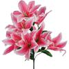 Mazzo di 10 gigli rosa