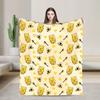 W-Winnies the P-Pooh Blankets Quality Warm Soft  Bedding Throws Winter Kids Adult Couch Chair Aesthetic Bedspread