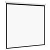 Manual Projector Screen, 3048 Mm 1:1 4K 1080 HD Retractable Pull Down Projector Screen, Wall Mounted Movie Projection with Pull Rope, Portable Display