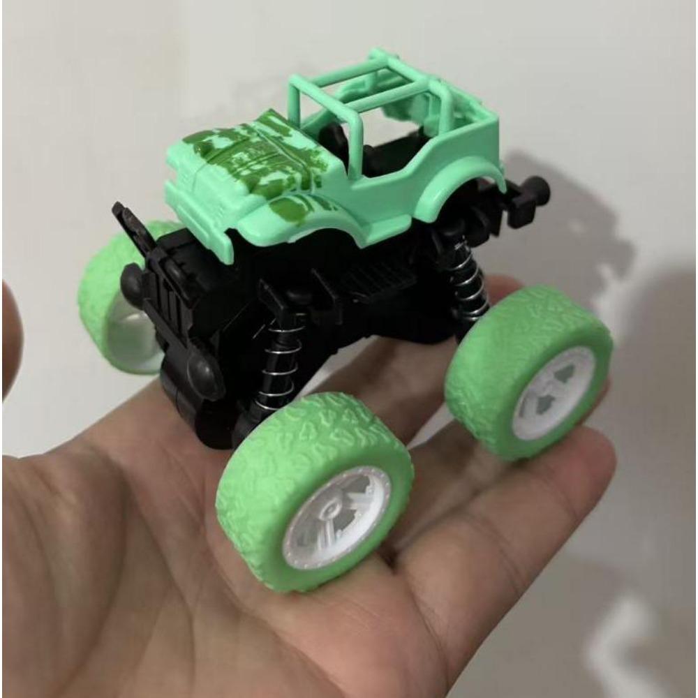 1PCS Kids Four-wheel Drive Inertial Shatter-Proof Model for Children Boy Toy Car Simulation Off-road Boy Gift Railed/Motor Gift