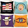 K-King of The H-Hill Cushion Cover Comfortable Reversible Pillow Cover Ideal for Car Sofa Bedroom & Beyond