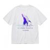 Men's Comfortable Breathable Classic T-Shirt Eco Friendly Whale Graphic Tee USA