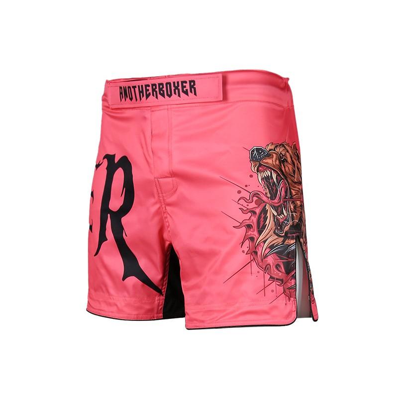 Men Women MMA Shorts UFC Training BJJ Muay Thai Boxing Gym Workout Athletic Compression Short Pants