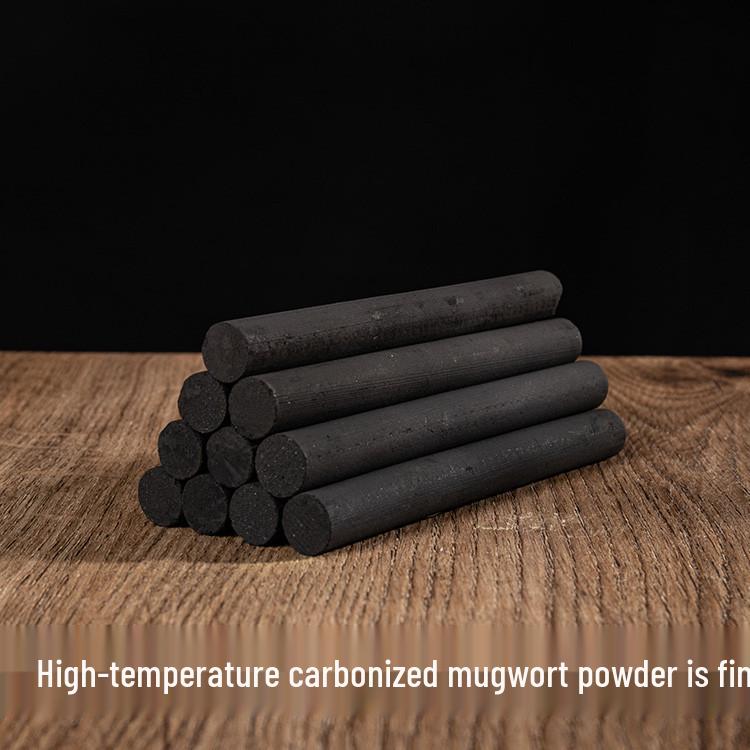 12mm Smokeless Moxa Sticks - Moxibustion Charcoal Incense by Shangguan