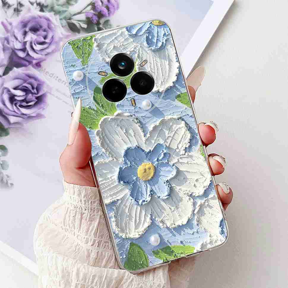 For Realme 14 Pro 5G RMX5056 Case New Fashion Style TPU Soft Silicone Cover For Realme 14Pro+ 14Pro Plus 5G RMX5051 Bumper Shell