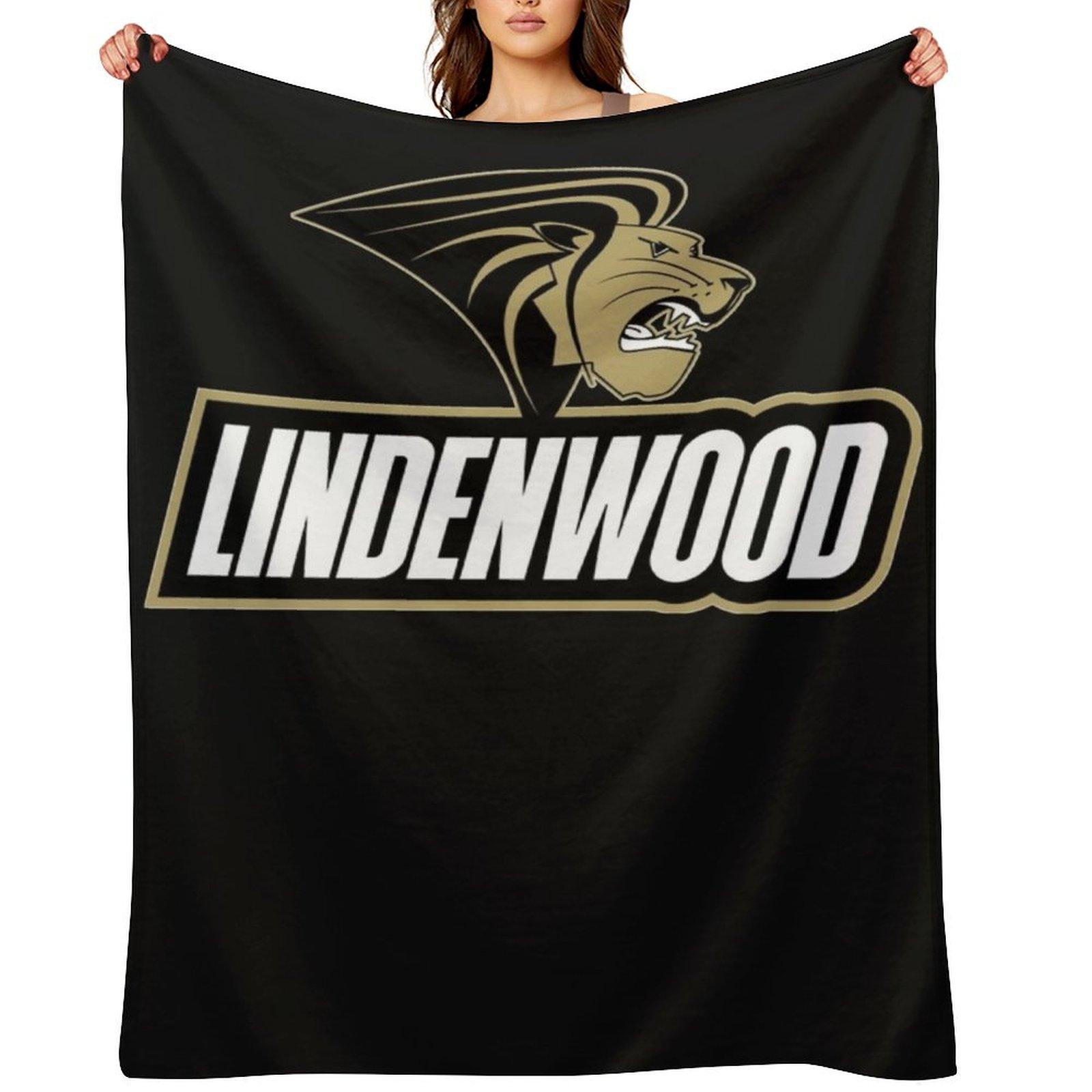 Lindenwood University Throw Blanket Decoratives Decorative Sofa Weighted Decorative Throw Blankets 30x40in