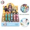 Cartoon Anime 10-color Ballpoint Pen Multi-functional Pressing Pen For Boys Student Special Notebook Pen