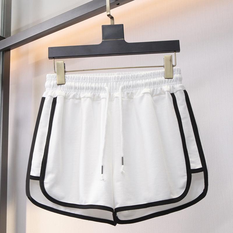 Sportshorts für Damen im Sommer Locker Lässig Hohe Taille Hose Zuhause Schlafhose
