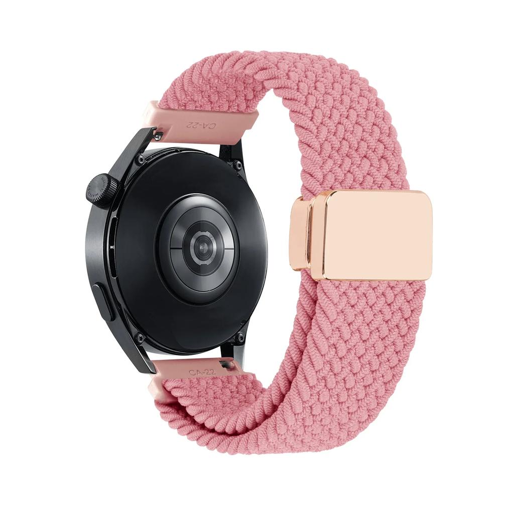 22mm Magnetic Strap for Xiaomi Watch Color 2/S4 Braided Band for Mi Watch 2 pro/S3 S2 46mm S1 Pro Active Nylon Bracelets Correa