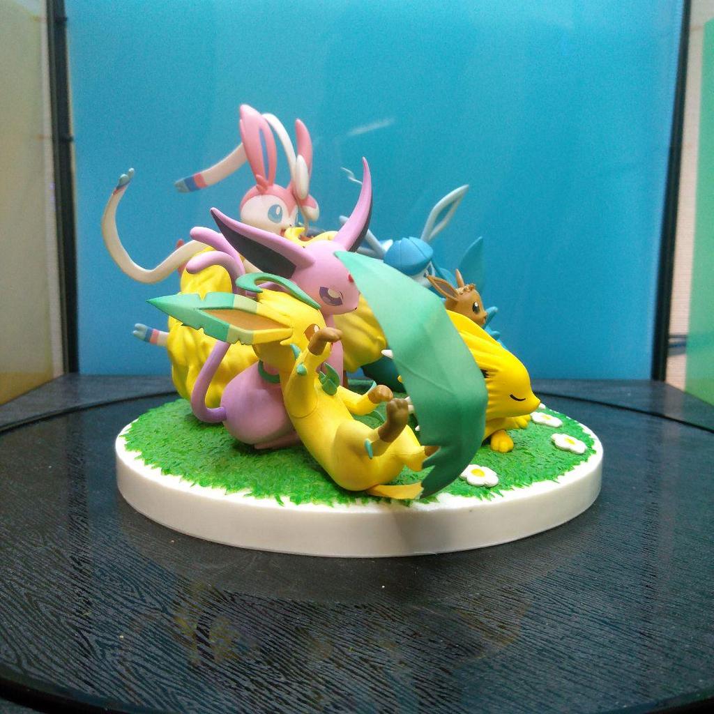 [USED] Pokemon G.E.M.E.X Series Eevee Friends Figure