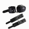 Sex Toys Handcuffs 1Pair  PU Leather Restraints Bondage Cuffs Roleplay Tools Erotic Handcuffs