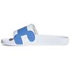 Y-3 Adilette Slide Graphic Print Unisex Sneakers Multi-Color Footwear-White FW9742