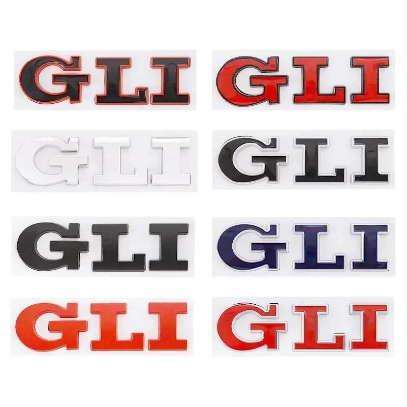 Golf 3 4 MK3 MK4 2026 Hot For VW VOLKSWAGEN 3D Metal Car Letters GLI Logo Rear Trunk Front Grill Badge Emblem Sticker Decals For