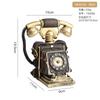 Vintage Kamera Spardose Harzfigur Kreatives Telefonmodell Heimdeko Ladendisplay Desktop-Ornament