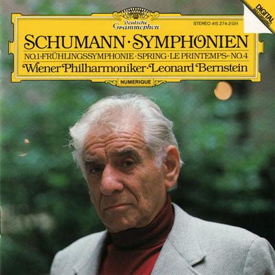 CD SCHUMANN, BERNSTEIN; VPO - Symfonie 1 i 4  4152742 Deutsche Grammo 1985 Europa ObiClassical Używany