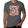 Lioness Head Tshirt Casual Loose Fit Short Sleeve Tshirt