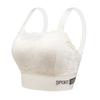 Lace Lingerie Bra for Women with Breast Pads Supports Side Breasts Plus Size Bra Vest Style Bandeau Top Strapless Bra