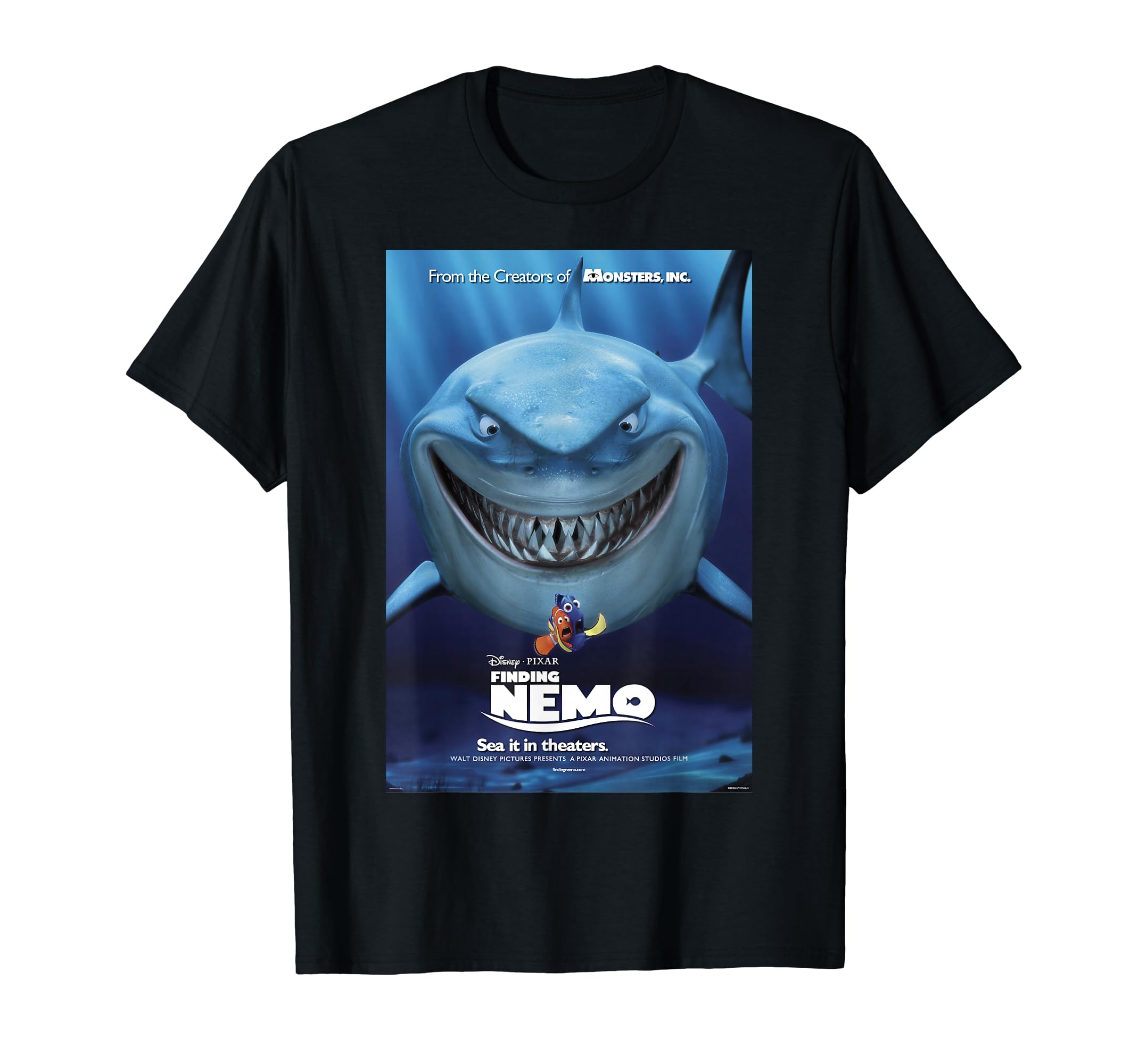

Disney Pixar Finding Nemo Bruce Poster T-Shirt