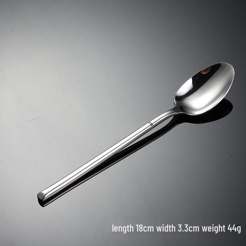Multi-Spec Knight Mirror Polished Square Handle 304 Stainless Steel Cutlery Set