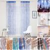 Silver Tassel Door Curtain for Cross-Border Decor
