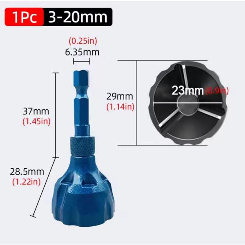 Deburring External Chamfer Tool Remove Burr Clean Bolt Tools Cutter Bolts Thread Fillet Trimming Knife Accessories 3-20mm 5-25mm