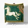 Lord Ring Horse Tree Flannel Throw Blanket for Sofa Decor Bed Perfect for Movie Nights with a Cute Design