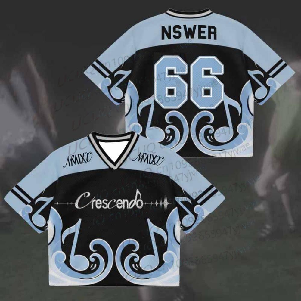 Men's Women's 2026 Crescendo NMIXX Heavy Serenade Album Jersey Summer Girl Casual Sports 3D Print Graphic T-Shirt