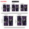 2pcs   plane printing Curtains a Skull with Top Hat And Roses Versatile 100% Polyester (without rod) Home Decor Use for Season
